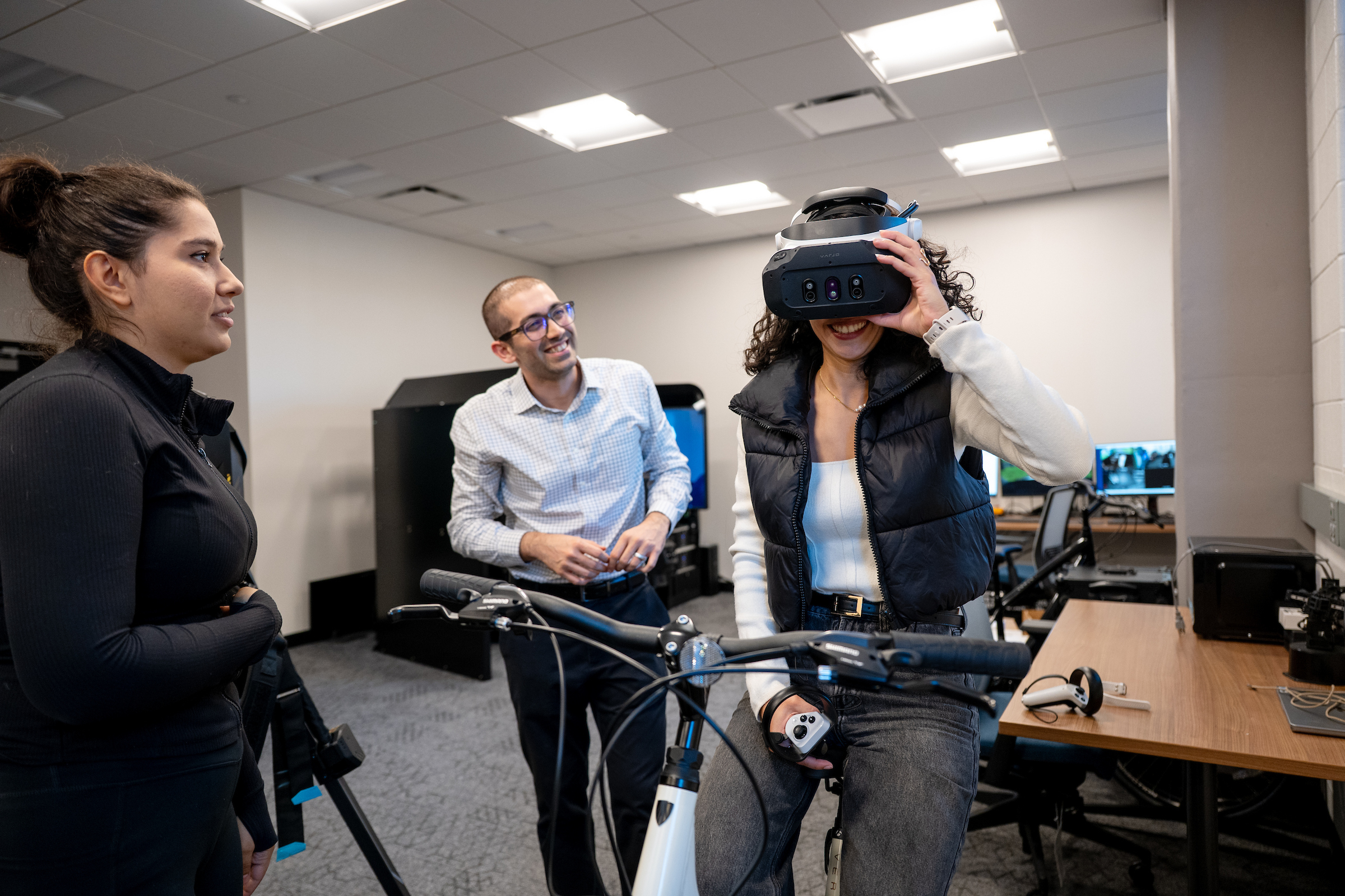 Bicycle simulator